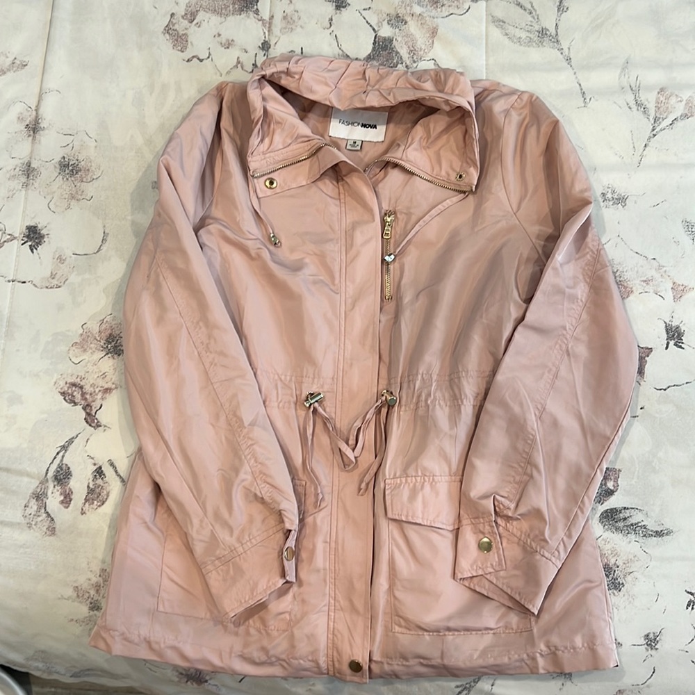 Blush anorak jacket